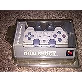 Sony Playstation (PSone) Dual Shock Controller - White (Renewed)