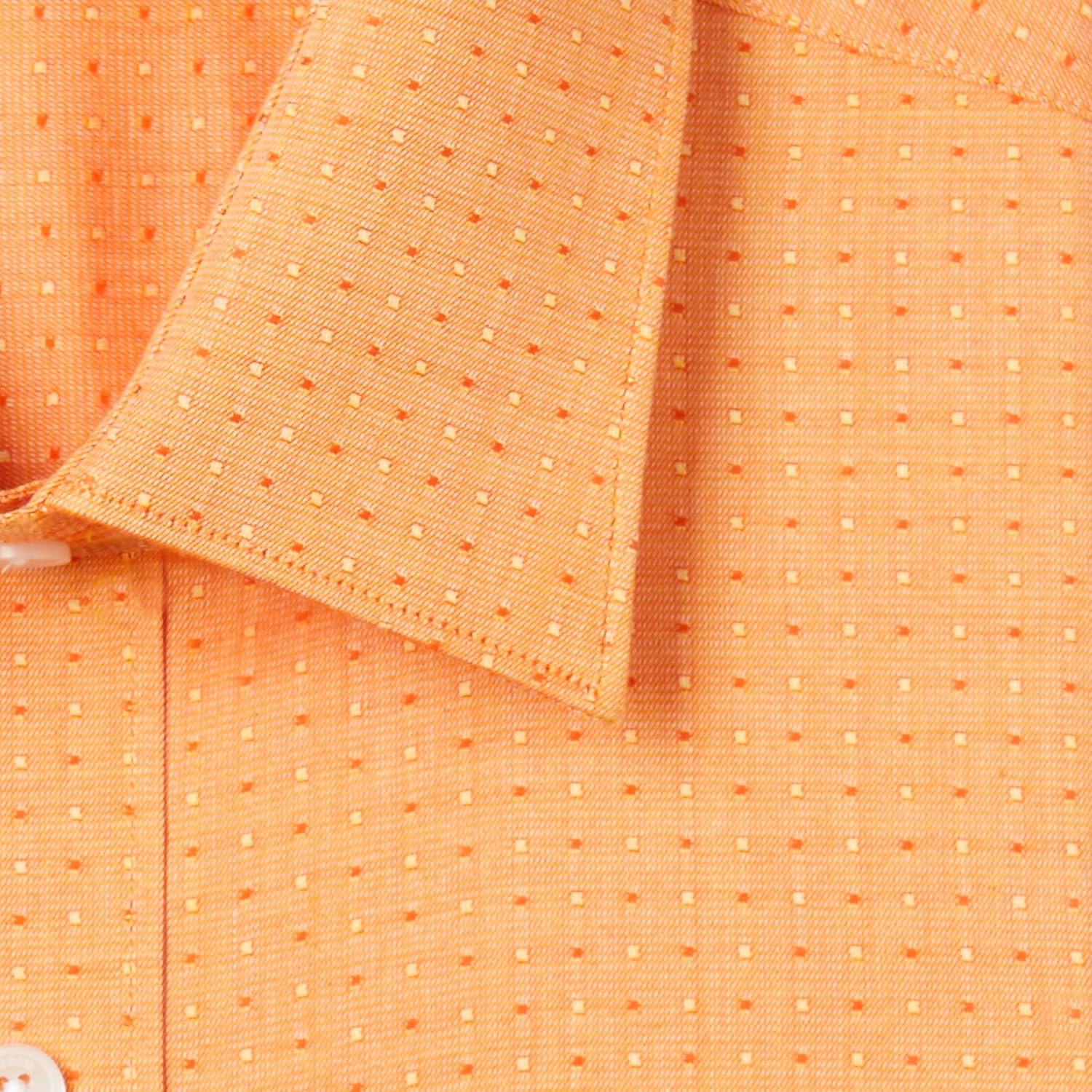 raymond men's solid regular fit cotton formal shirt