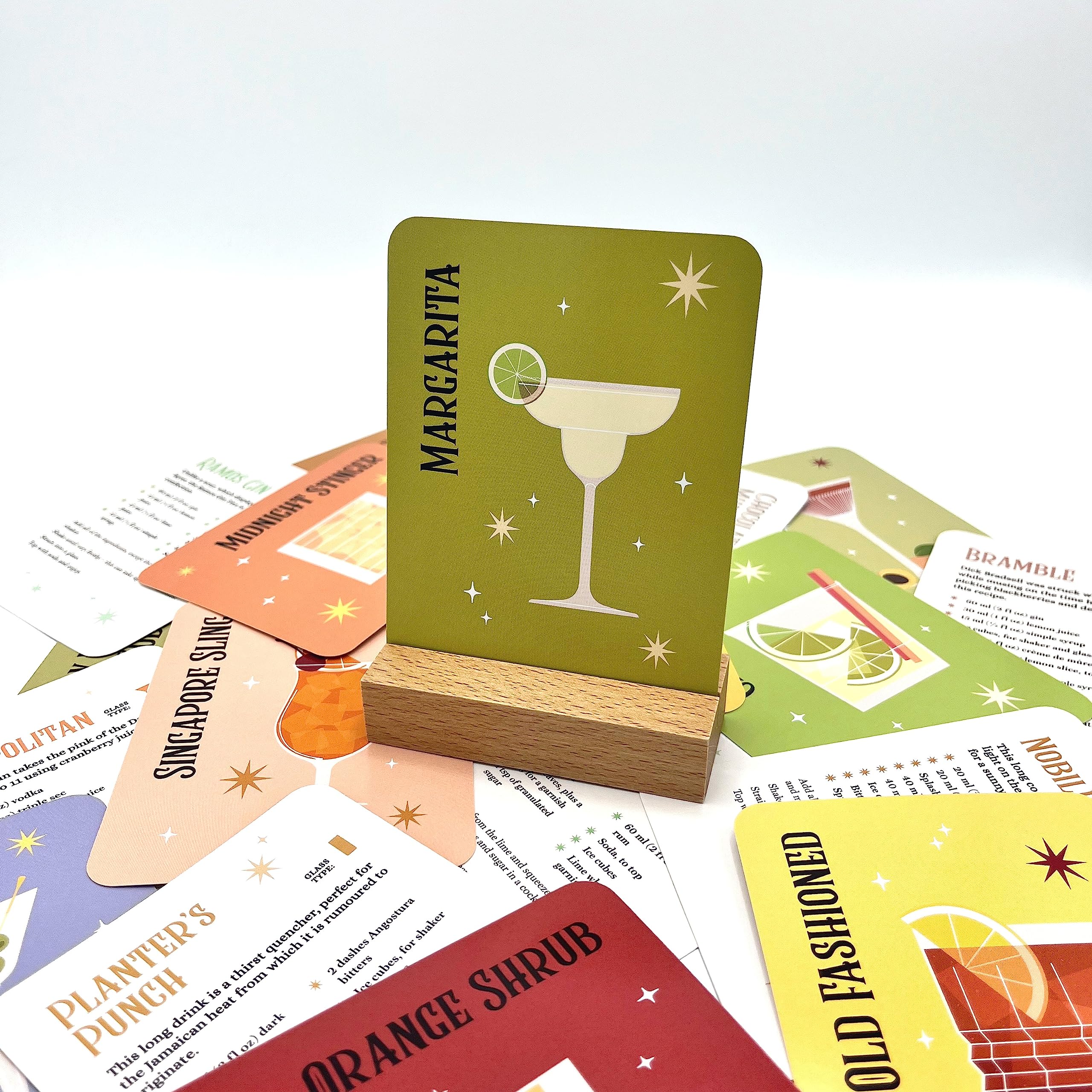 The Cocktail Deck: 52 Classic and Modern Cocktail Recipe Cards for Every Occasion (-)