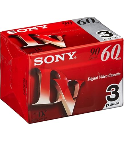 Amazon.com : Panasonic DVM60EJ20P MiniDV Tapes for all