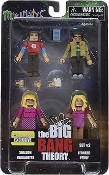 Minimates The Big Bang Theory Minimates Minifigure 4-Pack [Set #2]