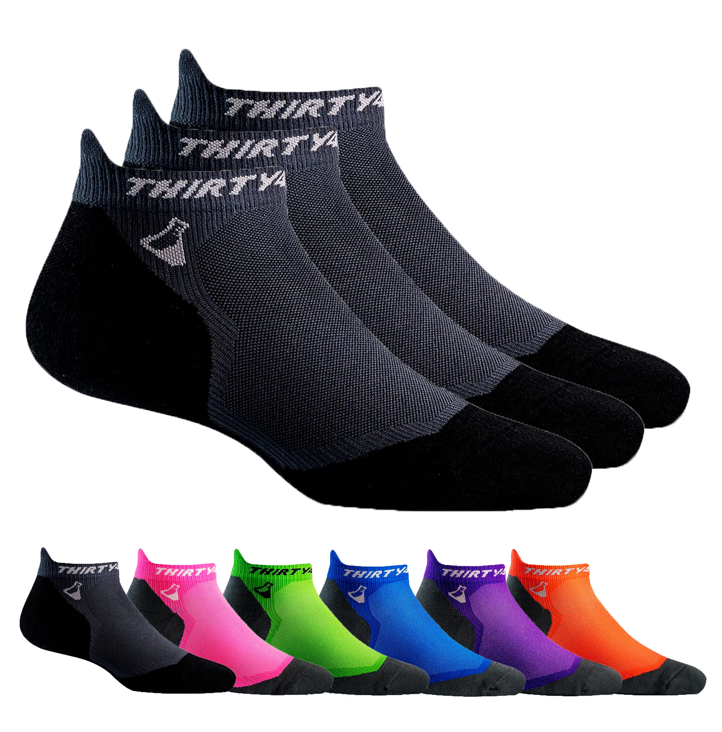 Thirty48 Ultralight Athletic Running Socks for Men