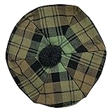 Scottish Tam O' Shanter Acrylic Tartan Wool Tammy