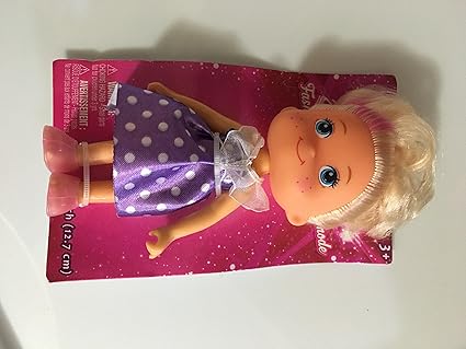 Amazon Com Lovely Gal Tiny Doll Blonde Hair With Pink Highlights