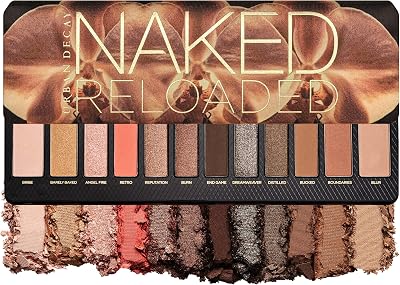 Urban Decay Naked Reloaded Eyeshadow Palette 12 Warm Neutral Matte Metallic