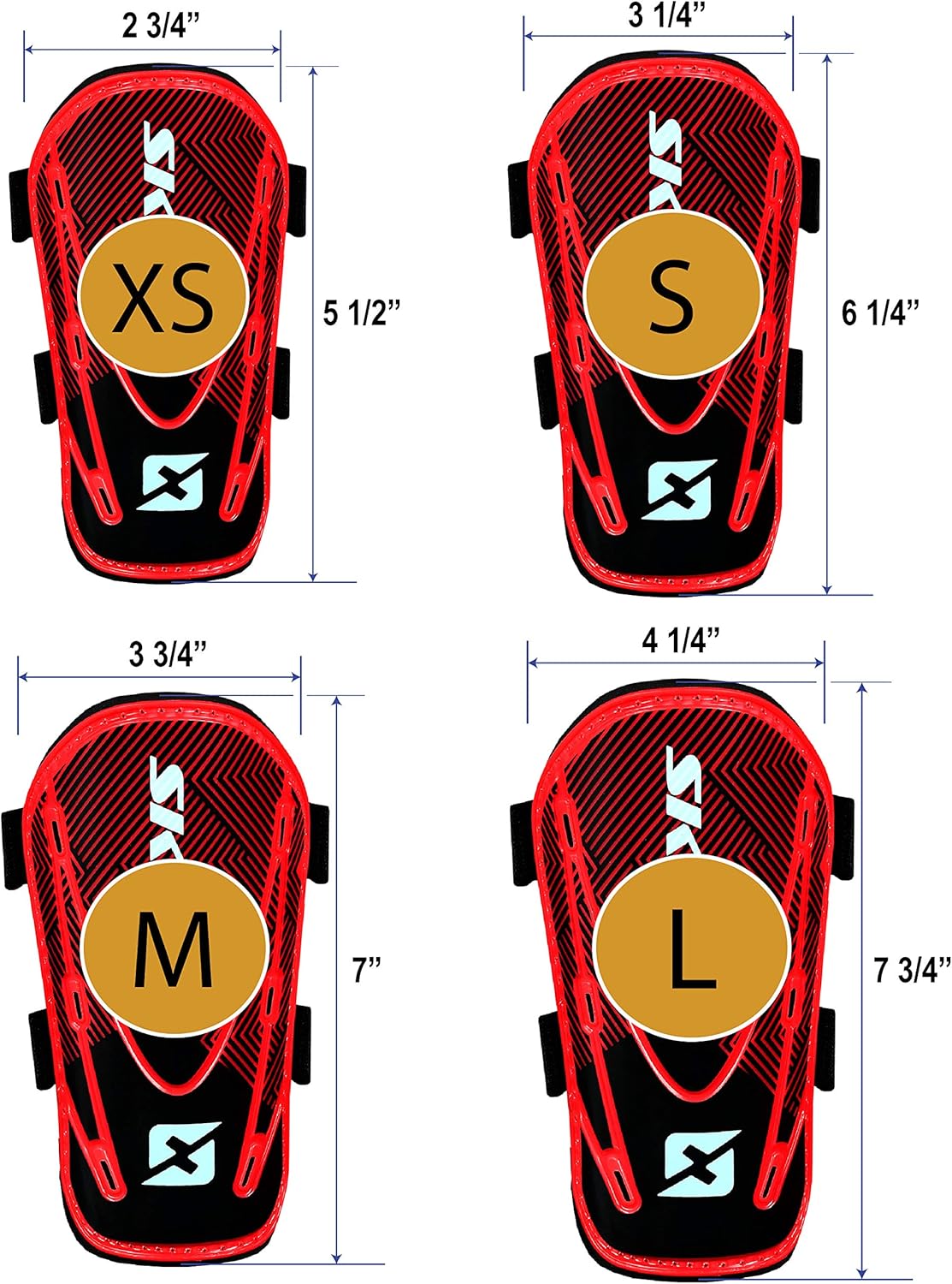 skott Soccer Shin Guards for Great Protection - Shin Guards Soccer for Youth with or Without Sock Option - Field Hockey & Soccer Kids Shin Guards - Lightweight Shin Pads Pair with Unisex Design : Sports & Outdoors