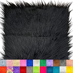 Ice Fabrics Faux Fur Fabric Squares - 10x10 Inches