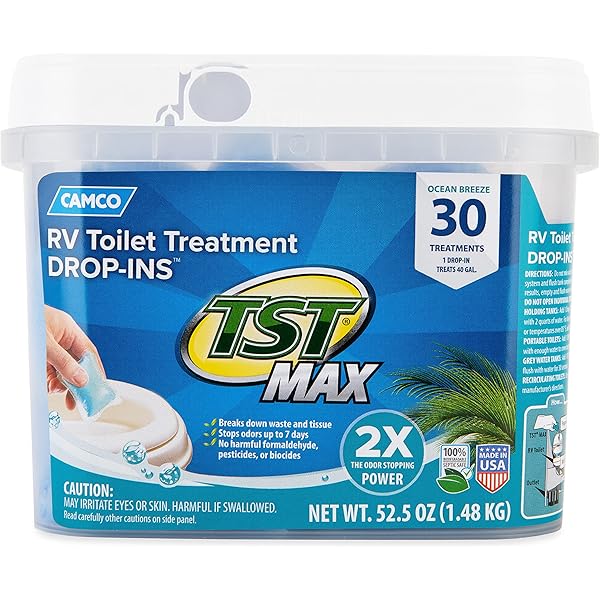 Camco TST DropIns RV Toilet Treatment 41183 Blain's Farm, 55 OFF