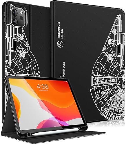 Miss Adola For Samsung Galaxy Tab A9 Plus Case With Pen Holder - For Girls Women Boys Cute Cartoon Cool Anime Kawaii Fun Protector Stand Folio, Cat Flower