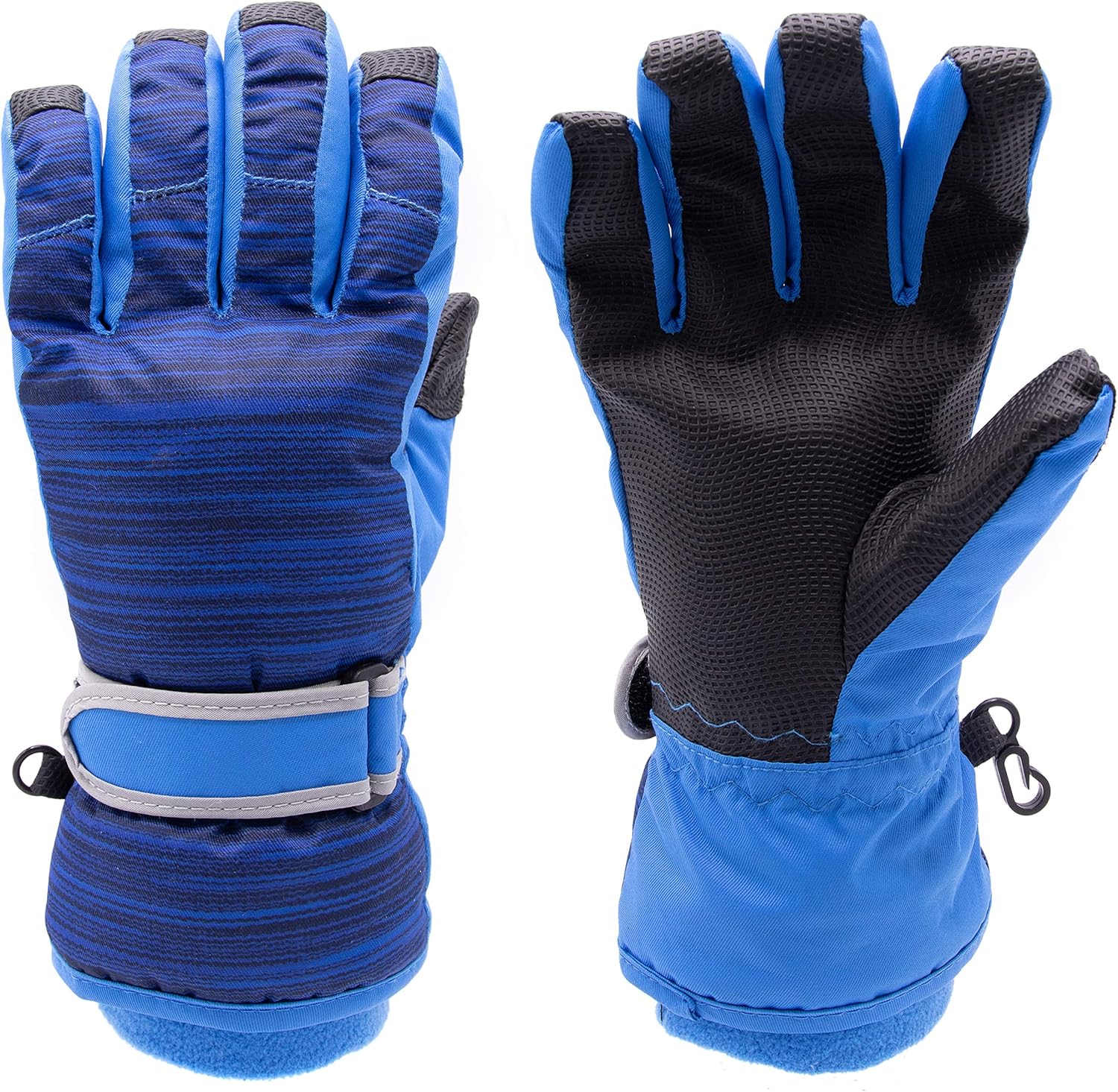Arctic Quest Kids Boys and Girls Thermal Insulated Performance Water Resistant Windproof Winter Ski and Snowboarding Gloves: Clothing