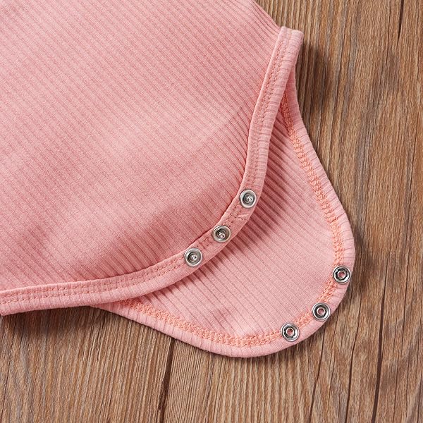 LEDY CHAMPSWIIN SUMMER NEWBORN BABY BOY GIRL CLOTHES SET RIBBED OUTFITS UNISEX INFANT SOLID SHORT SLEEVE TOPS SHORTS 2PCS