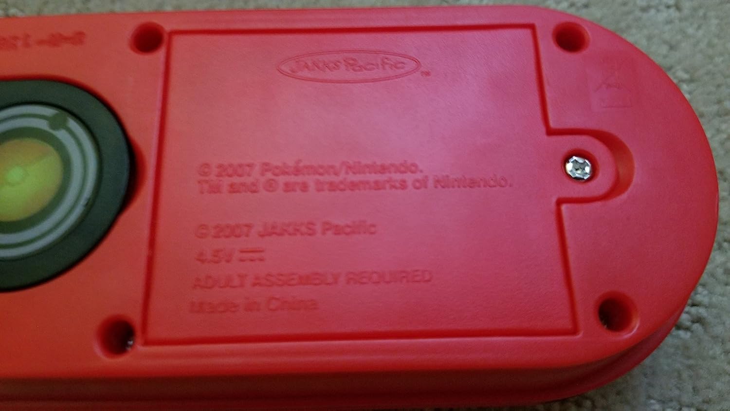 pokemon nintendo 2007 jakks pacific