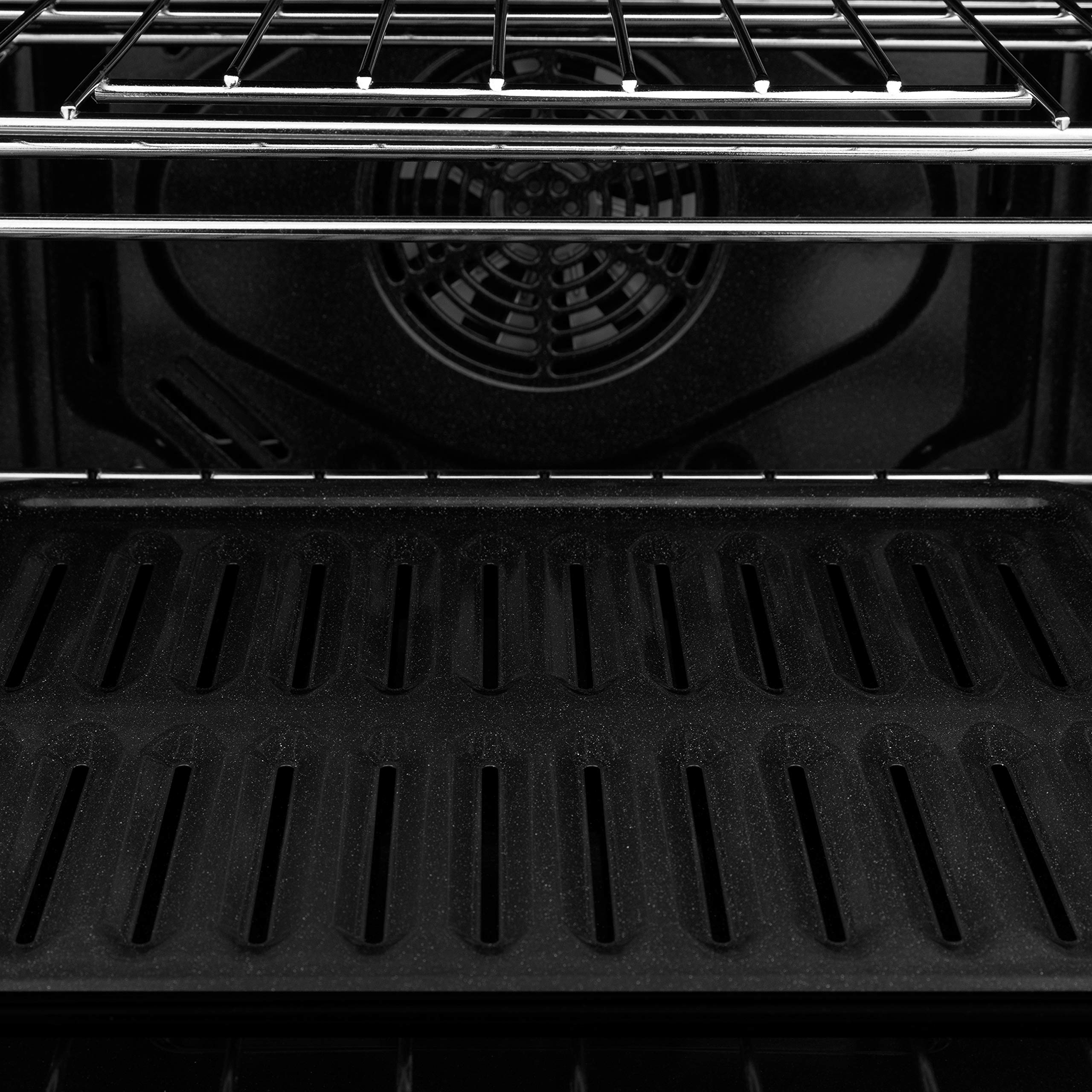 ZLINE 30 in. Autograph Edition Professional True Convection Double Wall Oven with Air Fry and Self Clean in Stainless Steel with Champagne Bronze Handles (WADZ-30-CB)