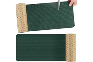 NIUYHE Pool Cover Patch Kit, Swimming Pool Cover Repair Stickers Green, 1 Rolls 8x40 Inch Vinyl Waterproof Pool Safety Cove Patch (Can Be Cut to Fit