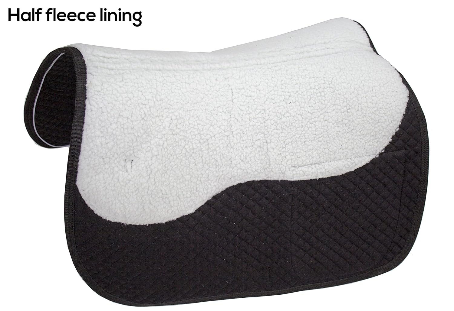 訳あり商品 鞍アクセサリー Reflective B073jyz5wq ダービーoriginals Dressage英語horseサドルパッドポケット付き 最新情報 Www Dicksonhatfield Com