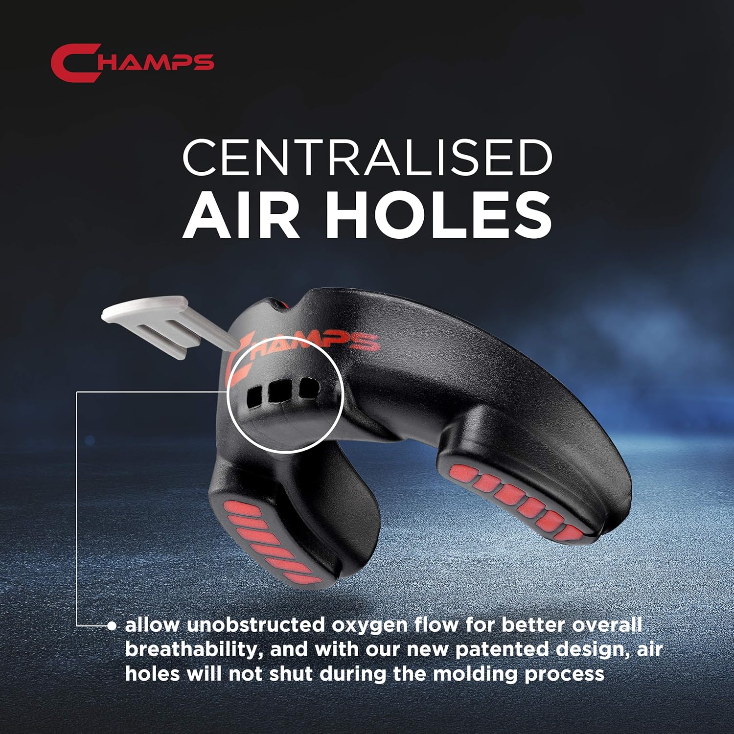 Champs Breathable Mouthguard for Boxing, Jiu Jitsu, MMA, Muay Thai, Sports, and Wrestling. Easy Fit Boxing Mouthguard Super Tough MMA Mouthguard. Combat Sports Mouthpiece : Sports & Outdoors