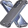 REBEL Case for iPhone 15 Pro [Flex Series] Exposed Sides Comfort, Aramid Fiber, Strong MagSafe Compatible, Shockproof Corners, Metal Lens, Protective Frameless Design, 6.1 Inch Phone 2023 (Flex)