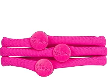 Snappee Snap Off No Crease Hair Ties Pink Ouchless Pain