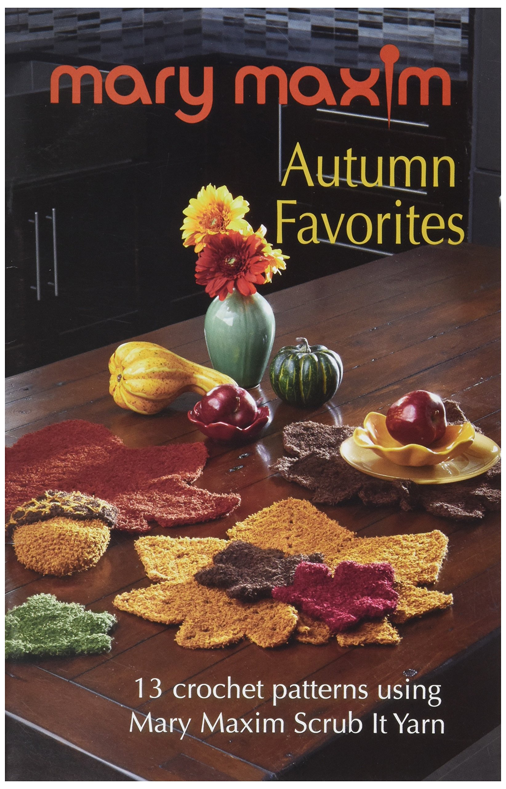 Mary Maxim Books-Autumn Favorites, Other, Multicoloured, 0.17 x 13.97 x 22.22 cm