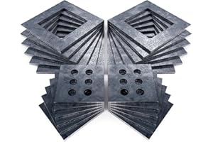 WelderElite Welding Practice Coupons Kit – 24 pcs 1/8", 11 Gauge Metal Steel Sheets for Beginners to Build 2 Hollow Cubes and 2 Dice