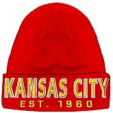 City Football Embroidery Classic Cuff Beanie Hat Cuffed Winter Hat Knit Toque Skull Cap