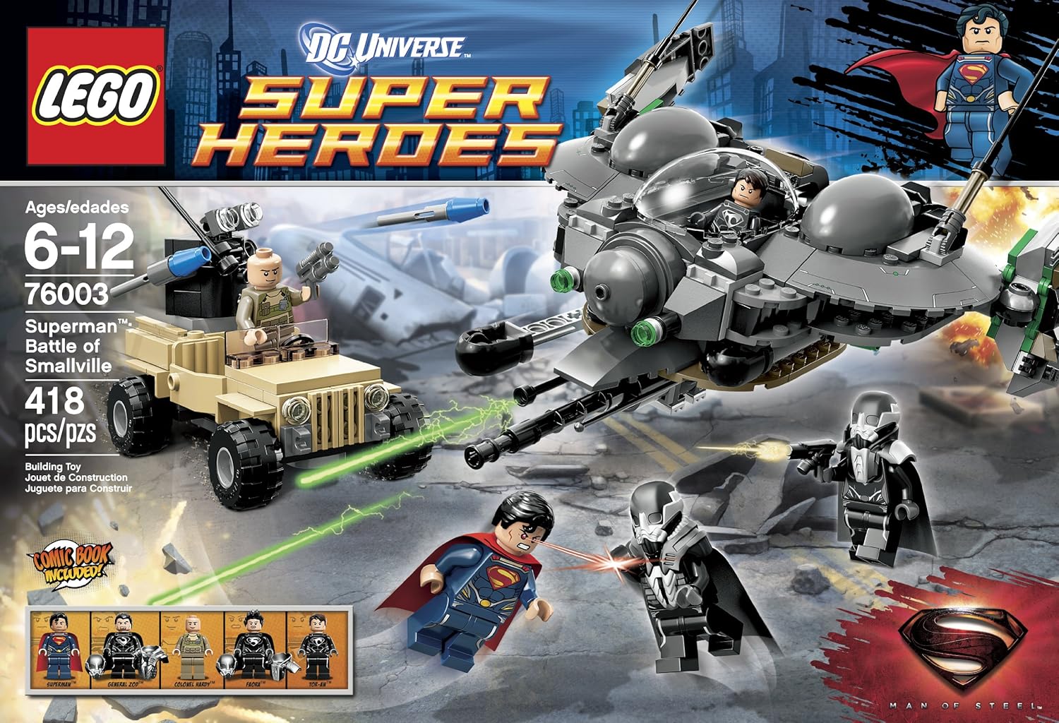 lego superman battle of smallville