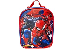 RUZ Disney/Marvel Kids Licensed 10" Mini Backpack (Spider-Man Blue)