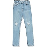 Hudson Girls Straight Leg Stretch Denim Jean