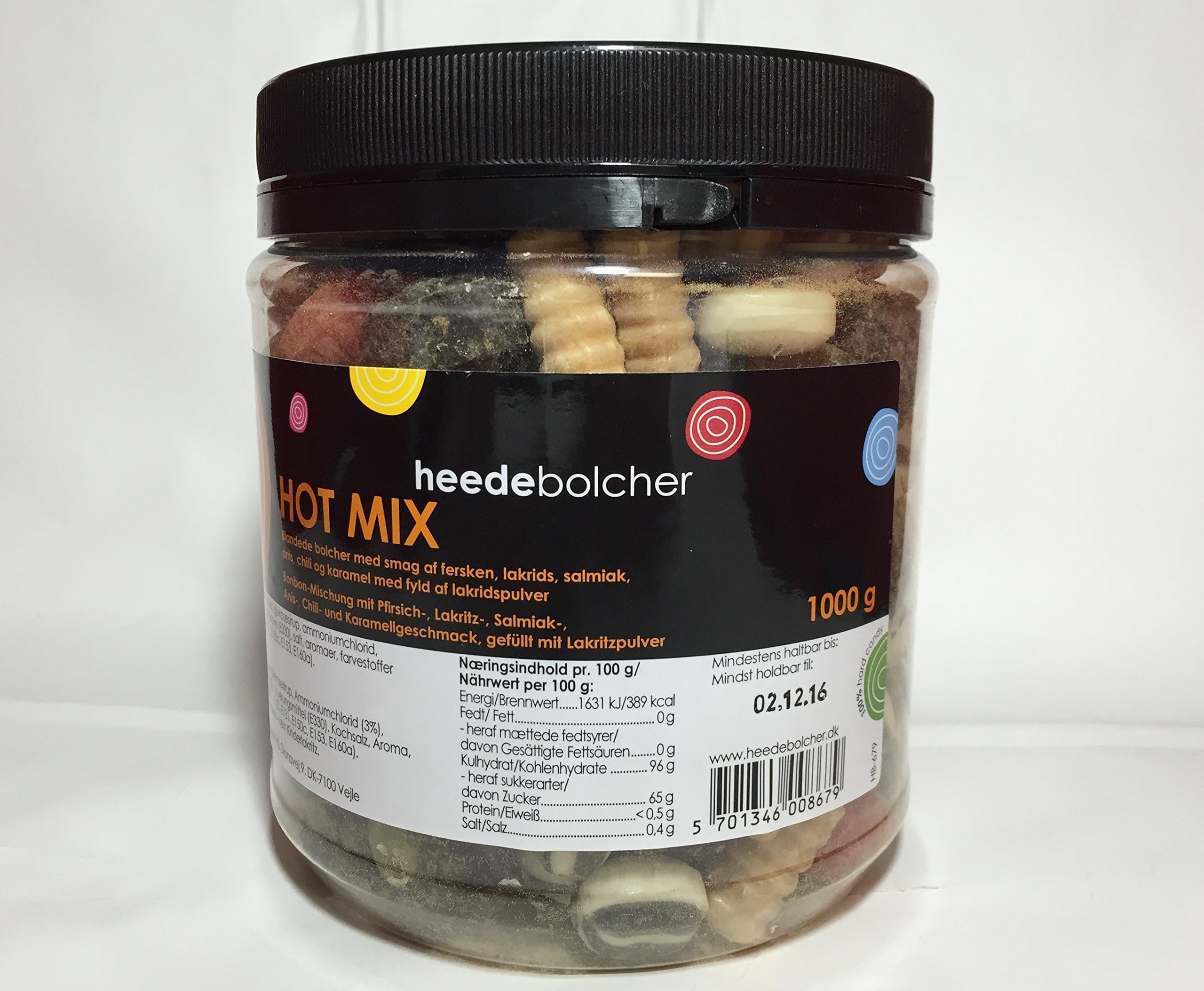 Hot Mix Licorice 900 gram / 31 oz