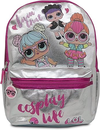 lol silver backpack