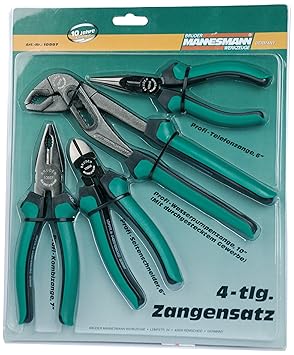 Brüder Mannesmann Zangensatz 4-tlg., M10997