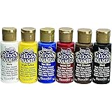 DecoArt DASK269 Americana Gloss Enamels Primary Sample Pack