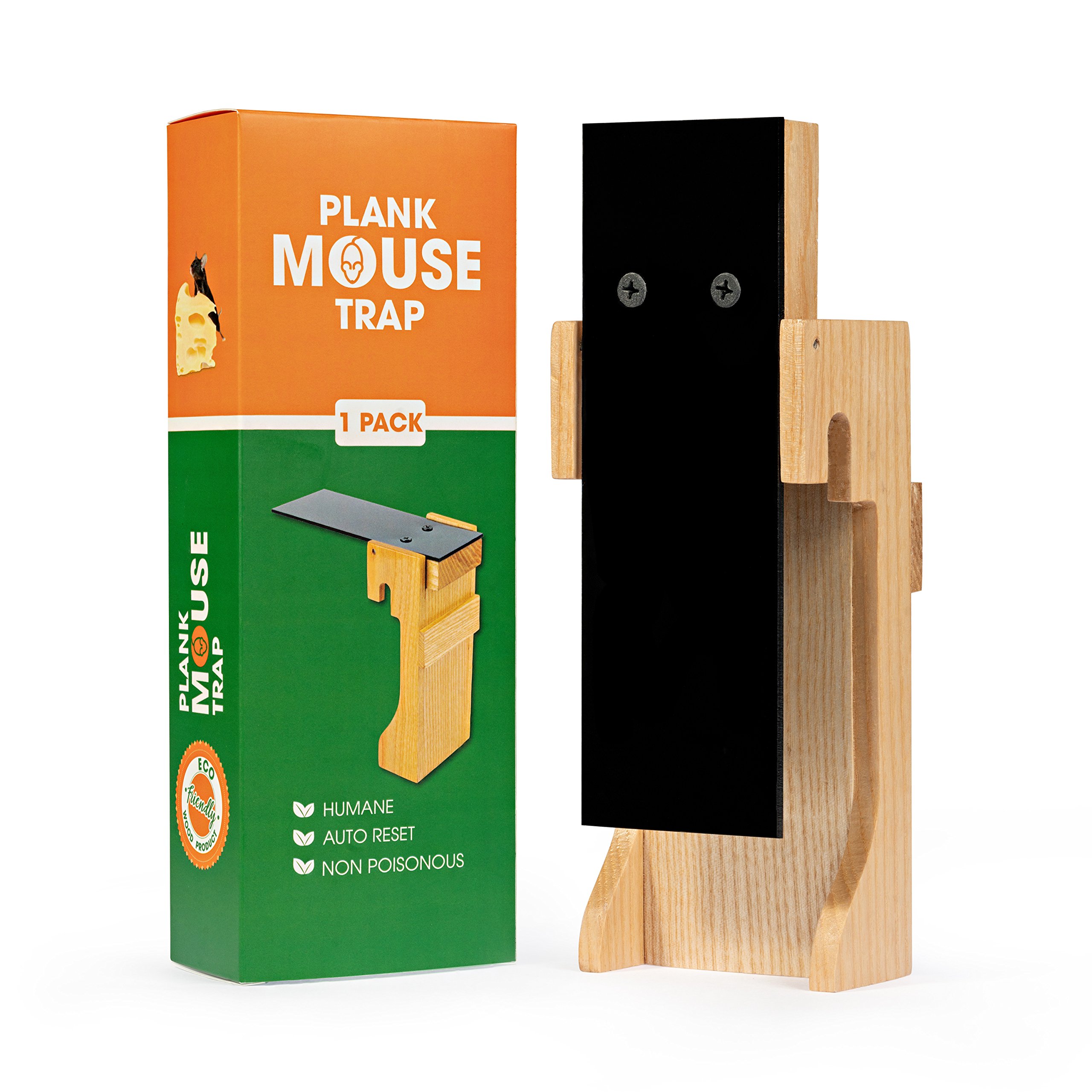 Plank Mouse Trap Humane Bucket Rat Trap Mice Killer Pest Catcher Free