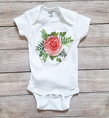 pink and white onesie