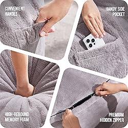 Hobestluk 3ft Bean Bag Chairs for Adults Large