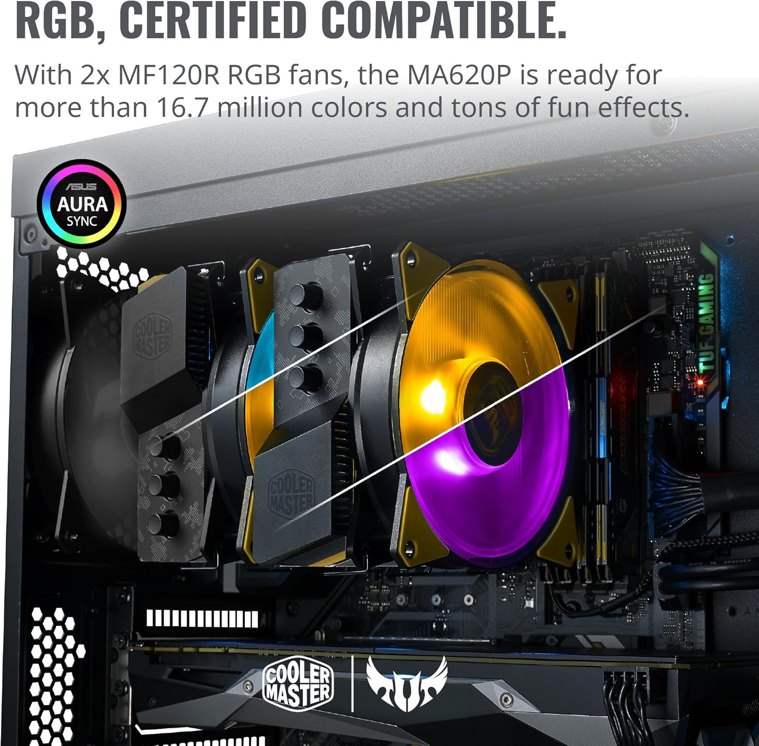 cooler master masterair ma620p rgb