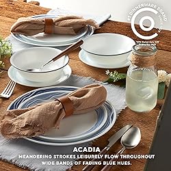 Corelle Vitrelle 18 Piece Glass Dinnerware Sets
