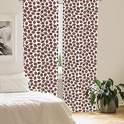 Lunarable Sports Window Curtains, American Football
