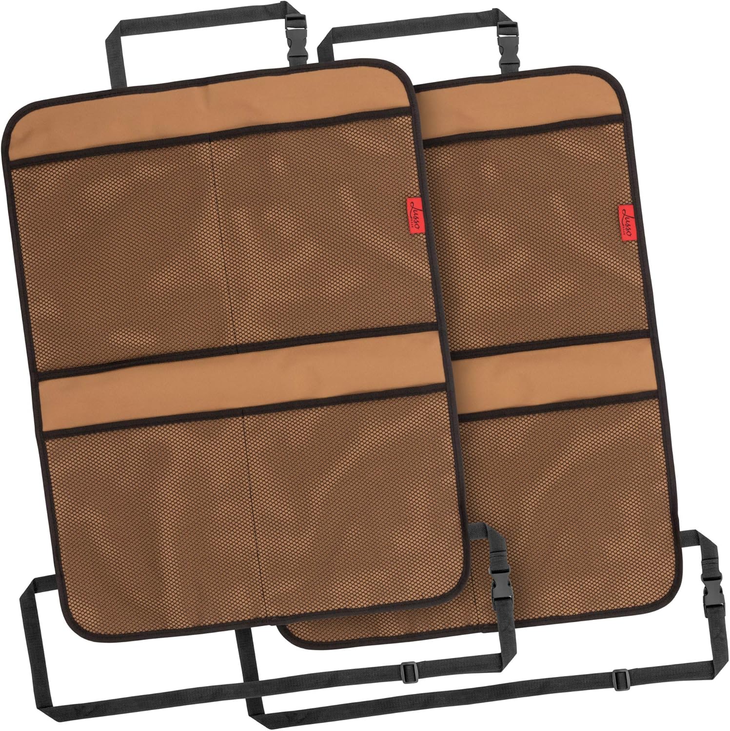 Kick Mats (2 Pack) Car Seat Back Protectors with Odor Free, Premium