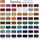 Renfio Rose Gold Ultra Fine Glitter Powder 60g for Resin Slime Crafts view 3