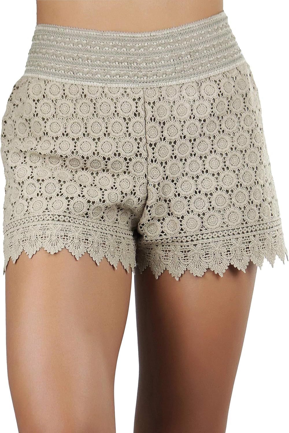 ToBeInStyle Women's Lace Shorts: Amazon 
