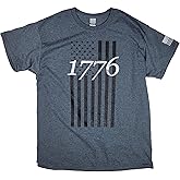 Statement Apparel 1776 American Flag T-Shirt