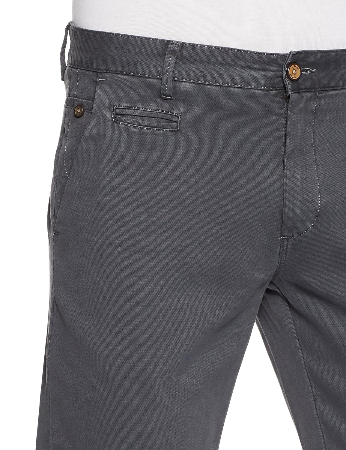 arrow sports men's straight fit casual trousers