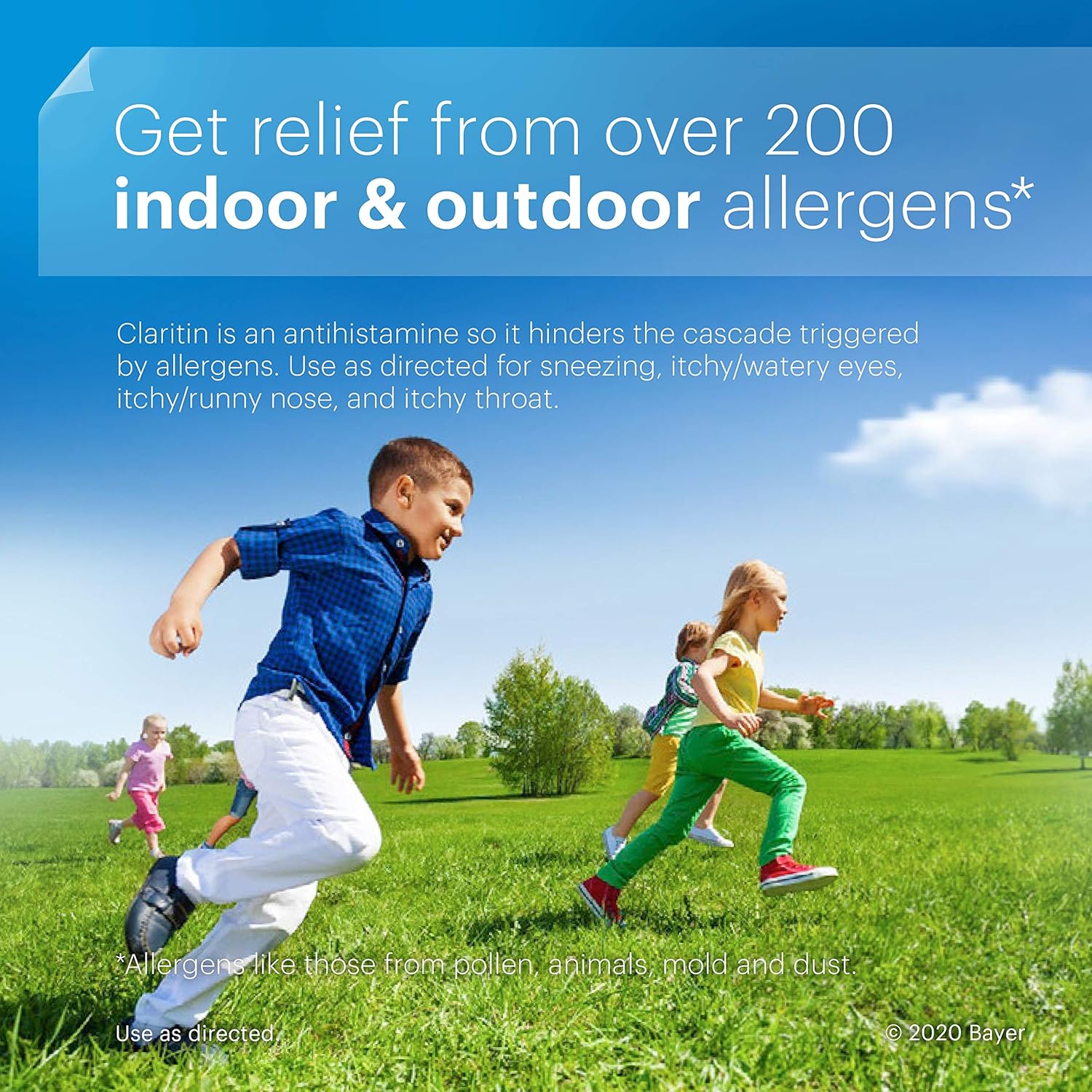 Junior's Claritin 24 Hour Non-Drowsy Allergy  RediTabs, 10 mg, 30 Count: Health & Personal Care
