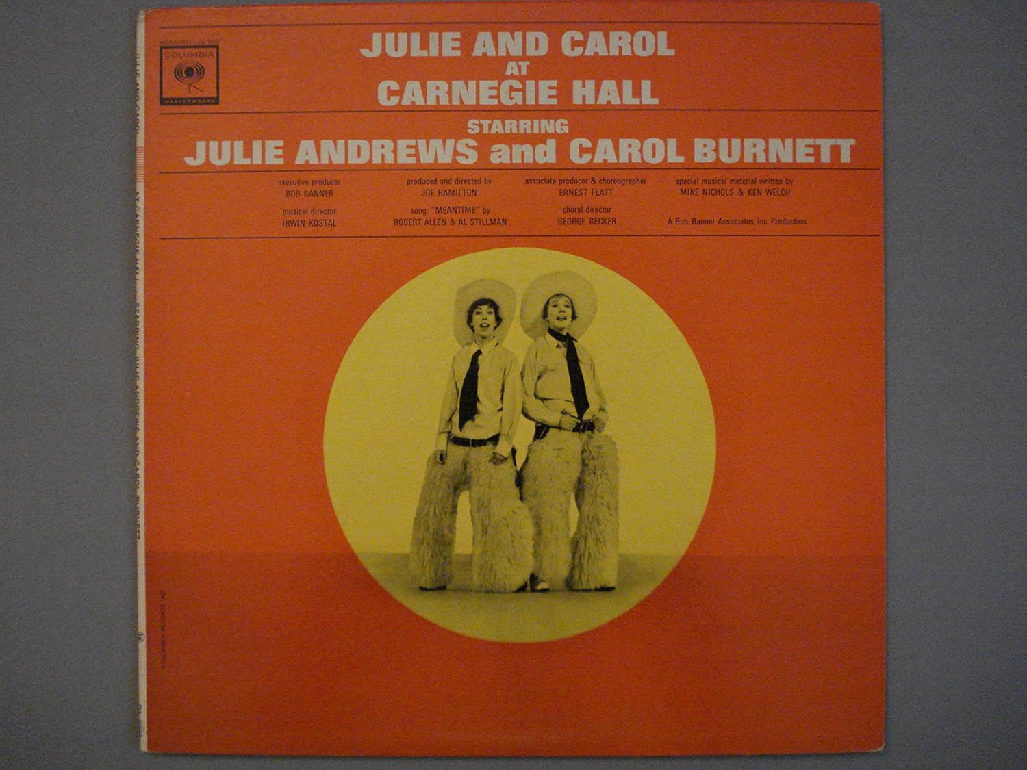 Julie Andrews Carol Burnett Julie And Carol At Carnegie Hall