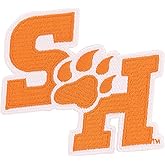 Desert Cactus Sam Houston University Patch – Embroidered Iron On/Sew On Applique for Blazers, Jackets, Backpacks, Bags, Hats & Tactical Gear – (Patch - Design A)