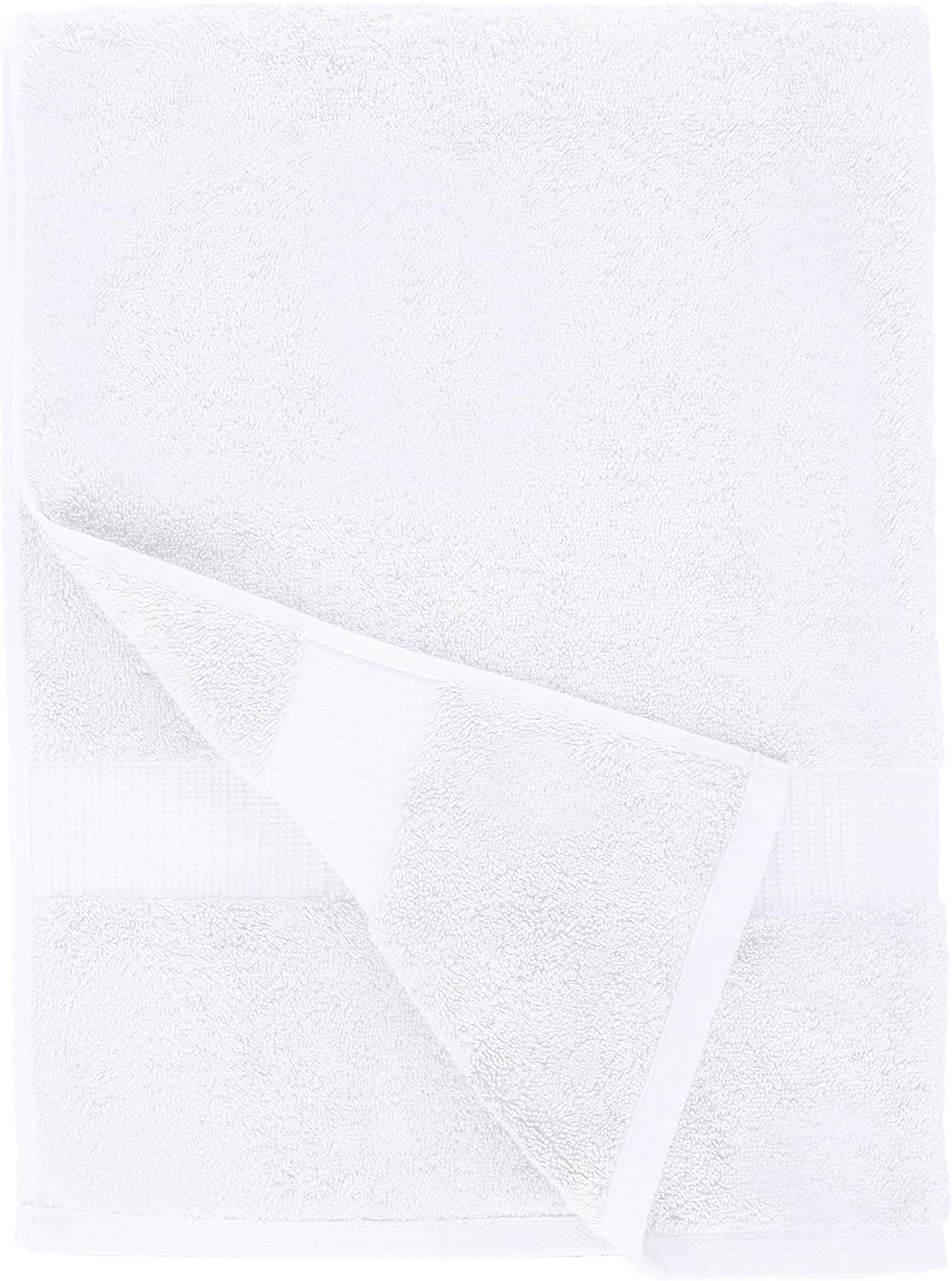 Pinzon Organic Cotton Bath Sheet Towel, Set of 2, White: Home & Kitchen