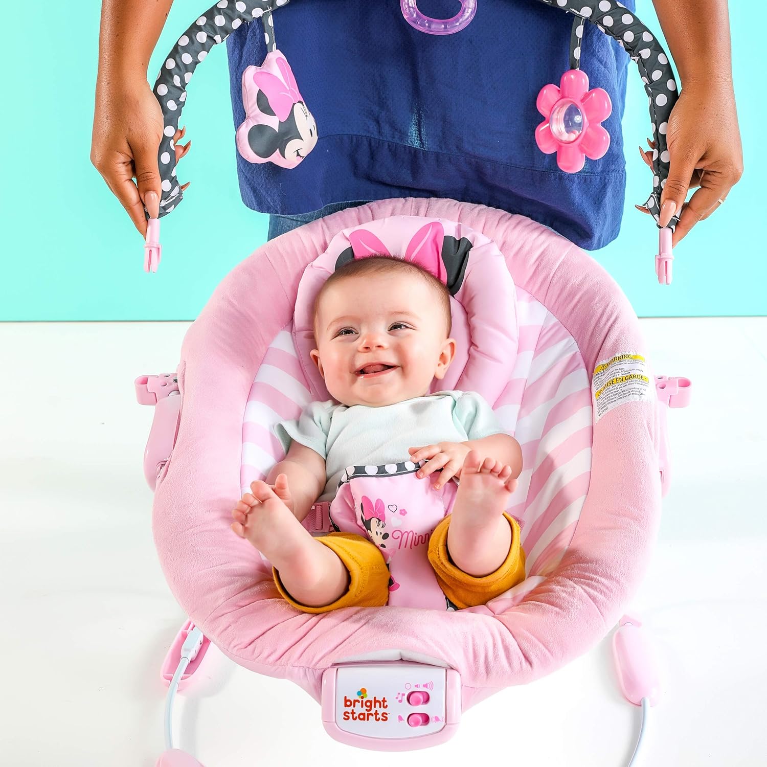 Hamaca de Minnie Mouse Disney Baby Blushing Bows Actividad y  entretenimiento Bebé futakuchi-hakata.com