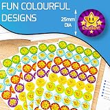 Innoveem Teacher Reward Stickers 200 Colourful Well Done Kids Glossy view 3