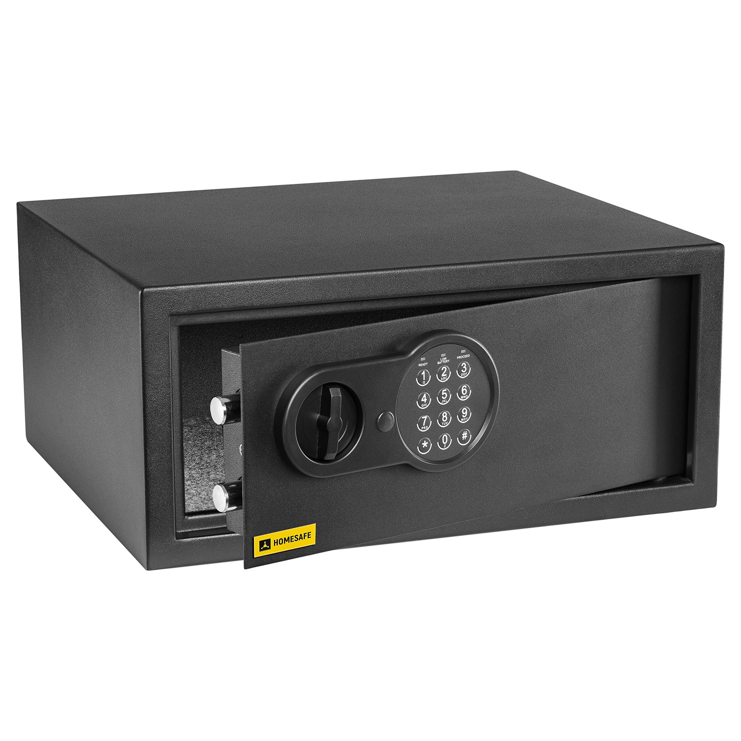 HomeSafe HV24E Digital Safe Box with Electronic Lock, 20x44x38cm (HxWxD), Money Safe Lock Box for Home Security, Storage Safety Locker, Security for Office Hotel Document Laptop Cash Savings